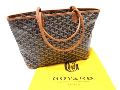 goyard black and brown